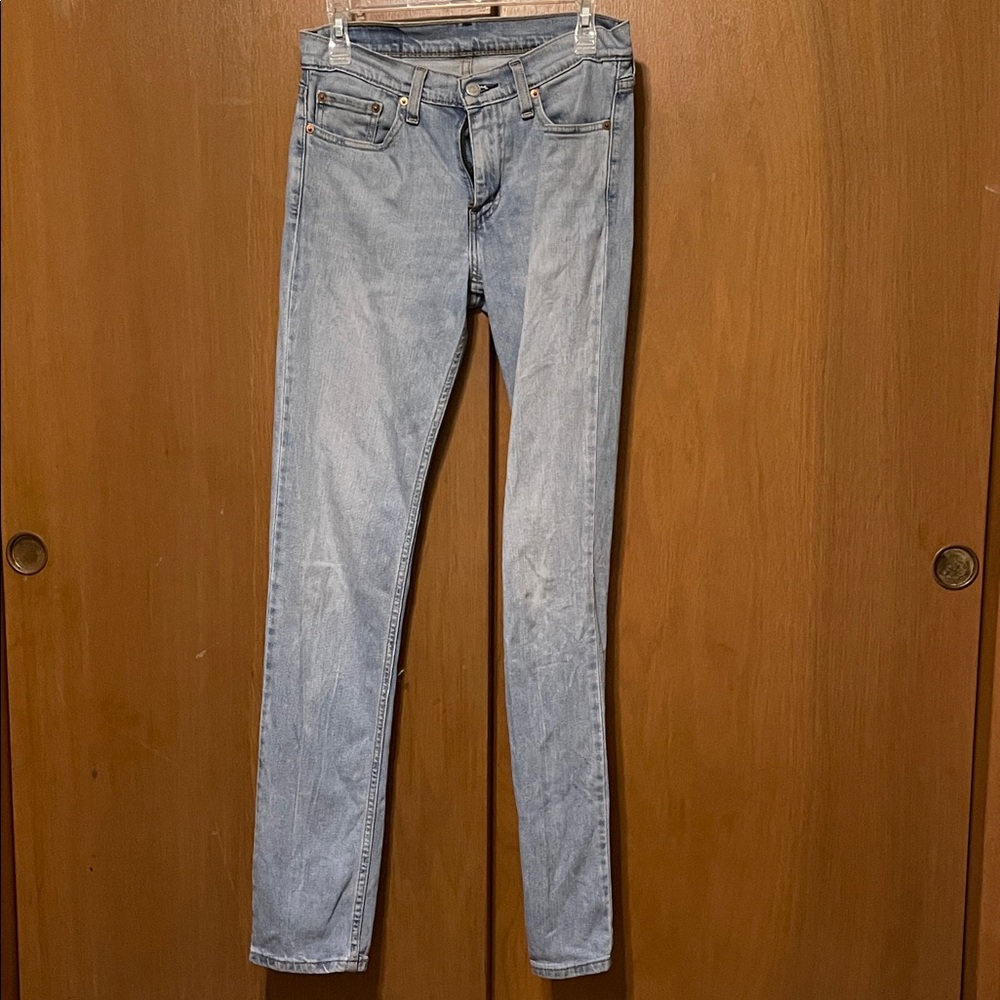 Levi's Men's Slim Jeans in Light Blue